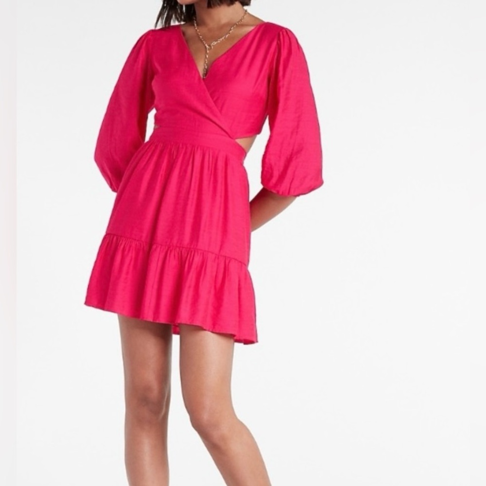 Pink Express Mini Dress. New with Tag
